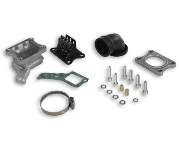 2015896 kit collettore aspirazione malossi x360 vespa px 125 2t euro 2 (vlx2m) lamellare al carter phbh -