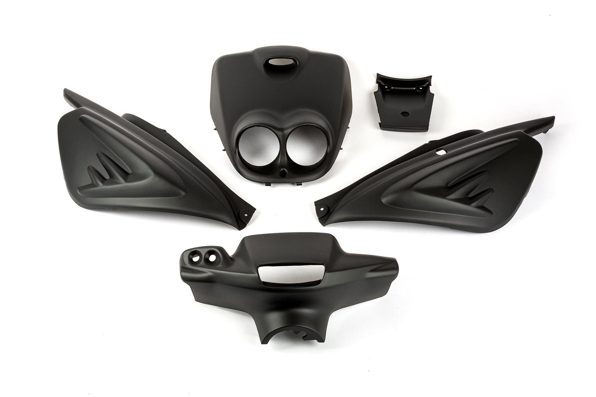 STR-988/BM 5-Piece Fairing Kit Matte Black Yamaha Spy