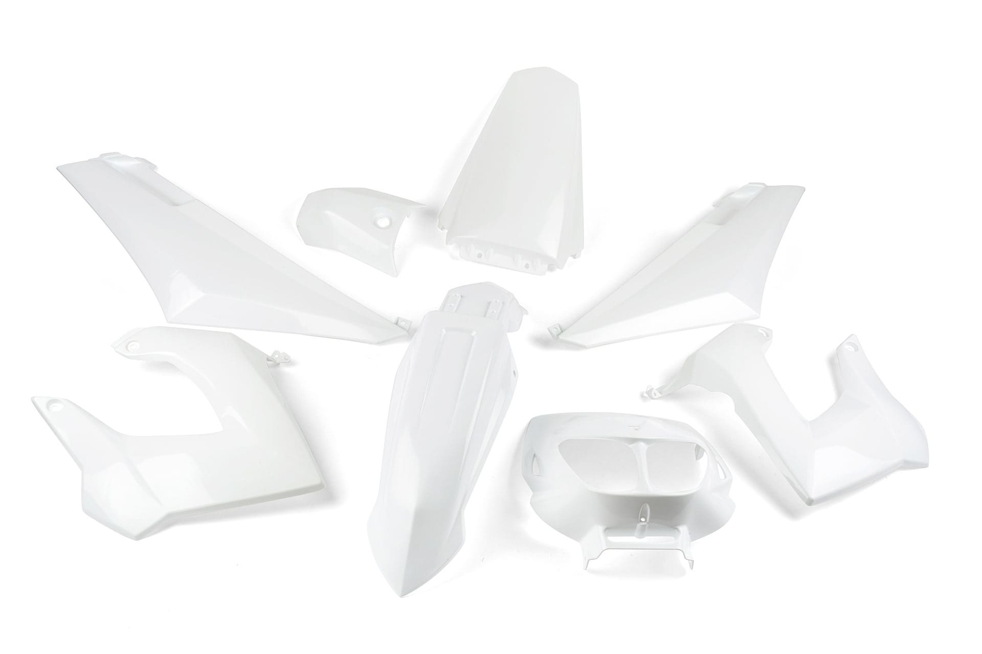 STR-994/WH 8-piece fairing kit white Derbi X-treme up to 2011