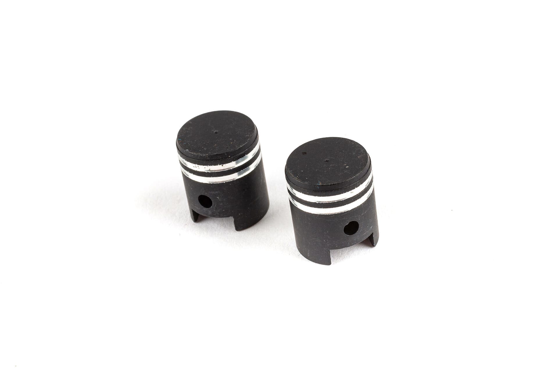 STR-545.06/BM Piston Valve Caps Matt Black