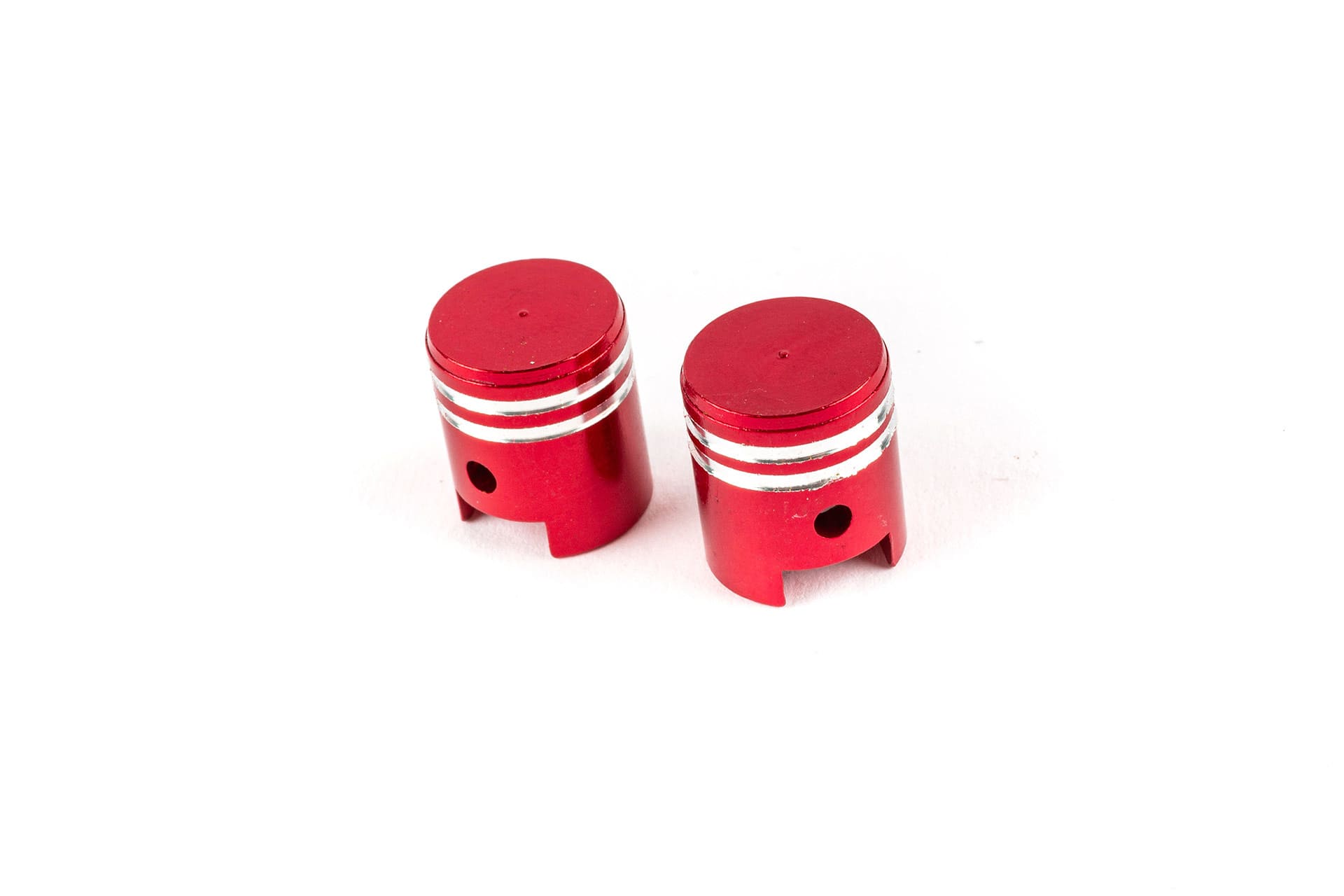 STR-545.06/RE Piston Valve Caps Red