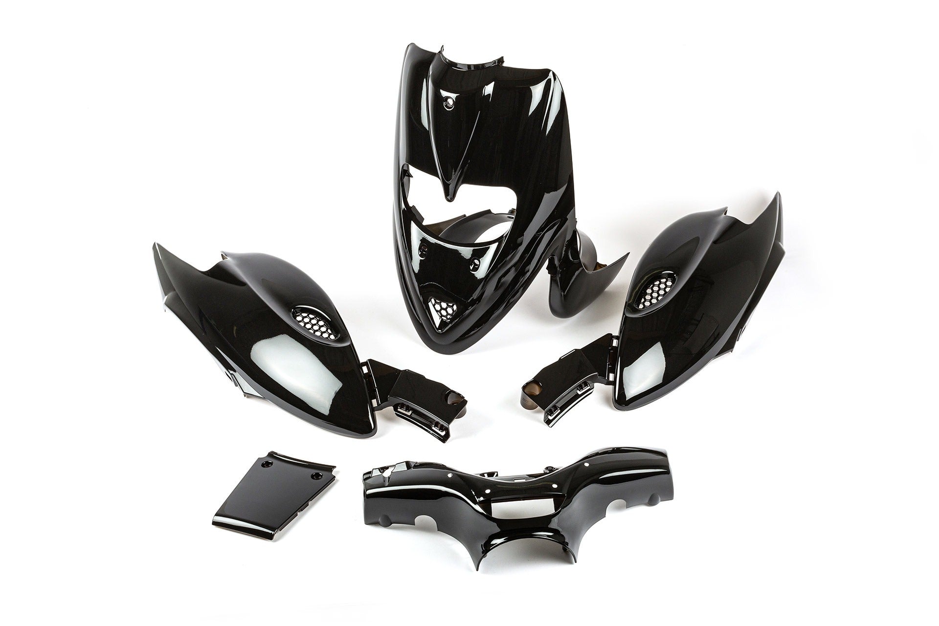 KIT CARENA 5 PEZZI NERO GILERA STALKER