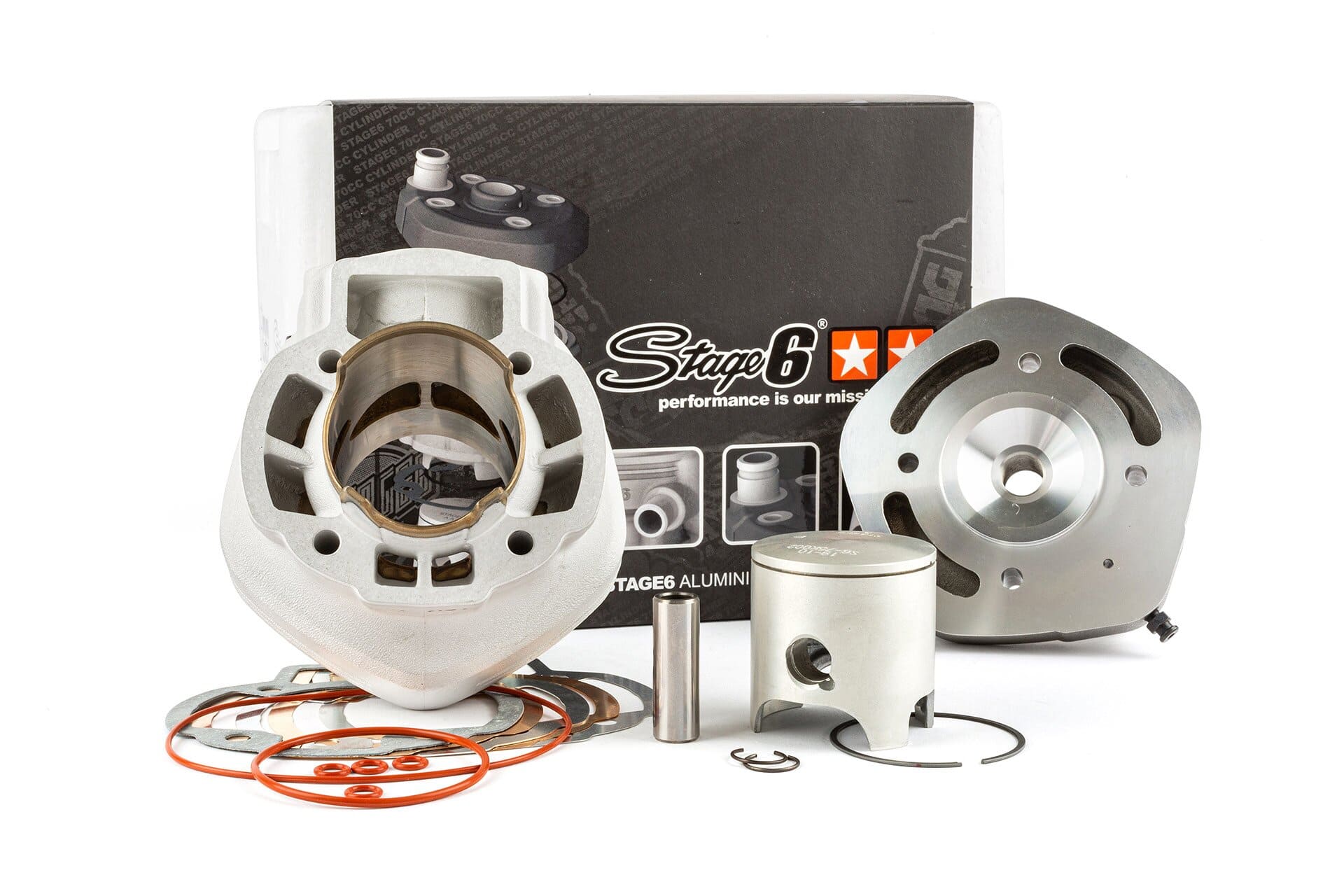 s6-7414004 stage6 racing cylinder kit 70cc d.47.6 piaggio h2o sp.12 aluminium mkii