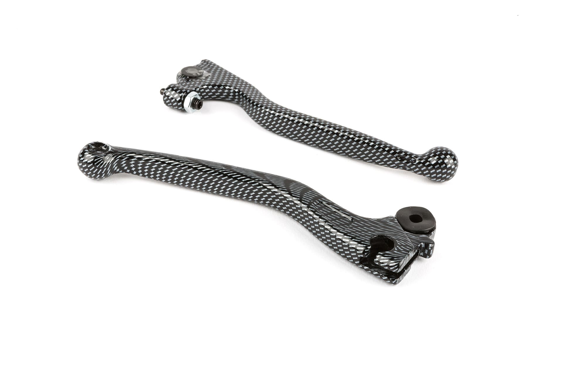 CGN465575 Brake Levers (x2), matt carbon look, Derbi Senda