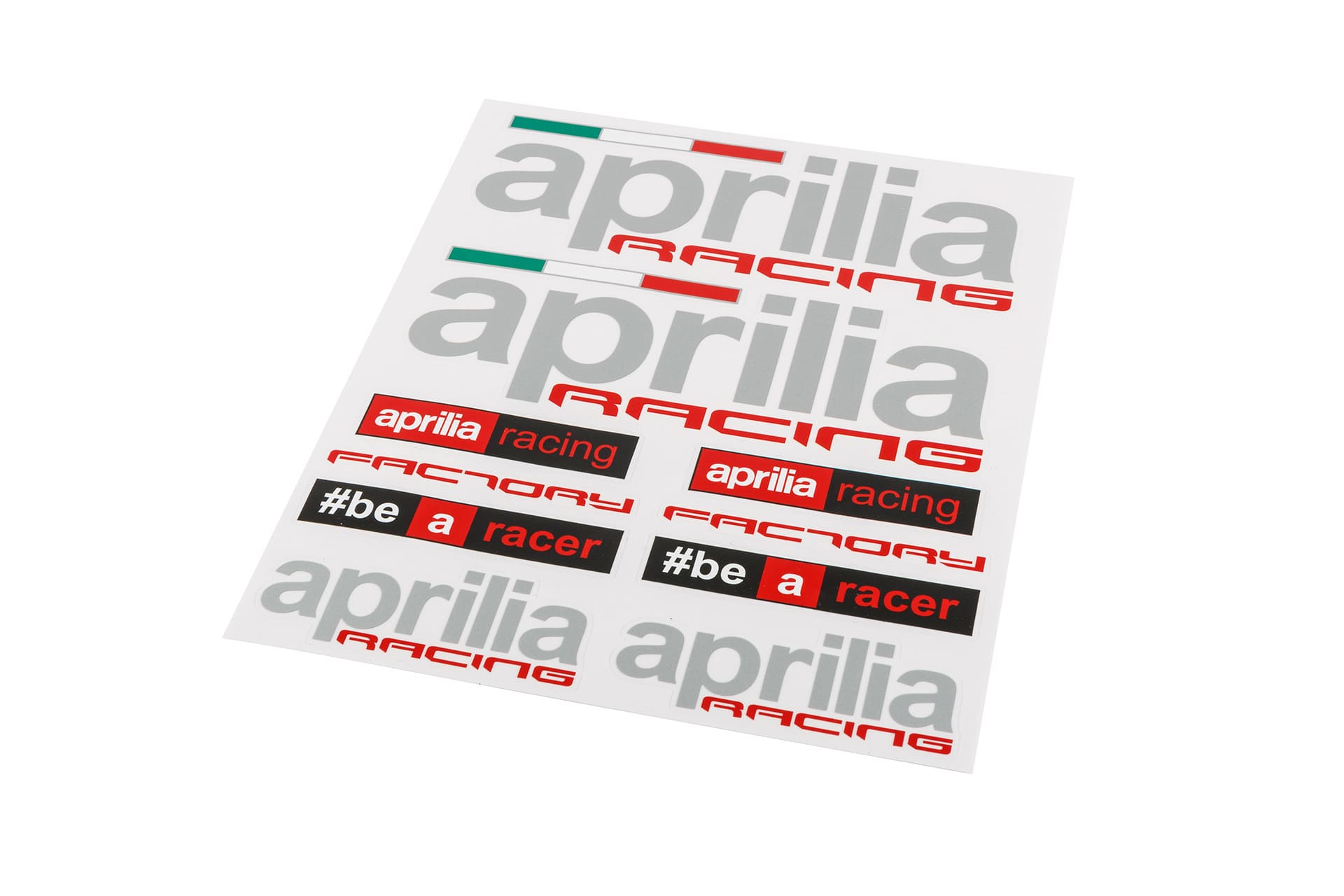 STICK-980526 Aprilia Racing Sticker Sheet 25x20cm