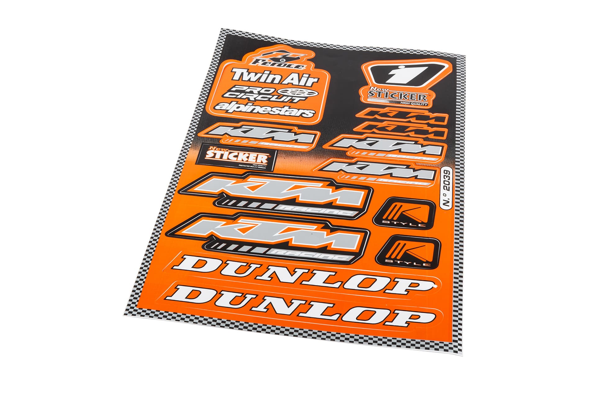 STICK-982039 KTM Sponsor Sticker Sheet 33x22cm