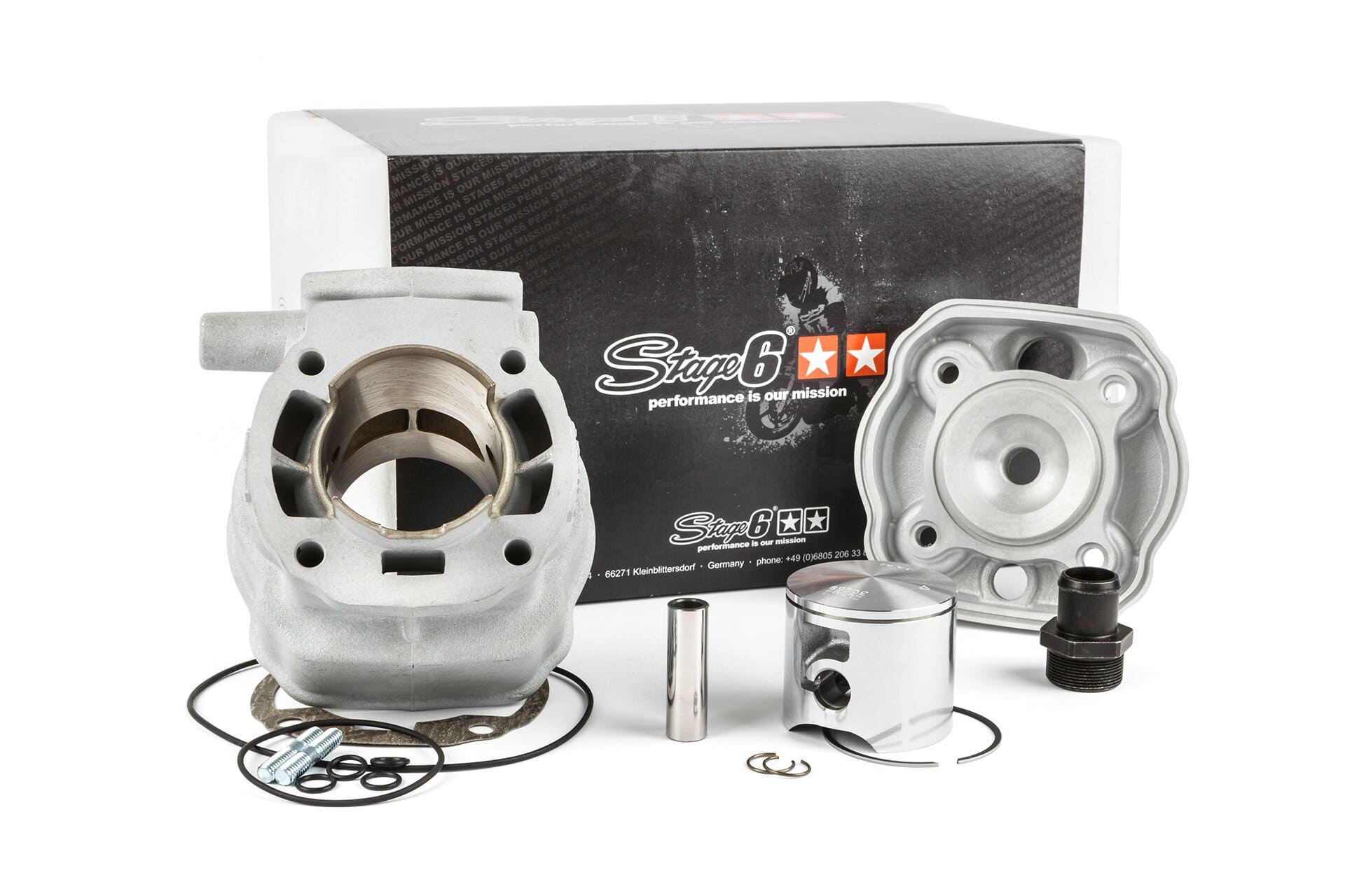 s6-7019210 gruppo termico stage6 bigracing 77cc, derbi euro 2