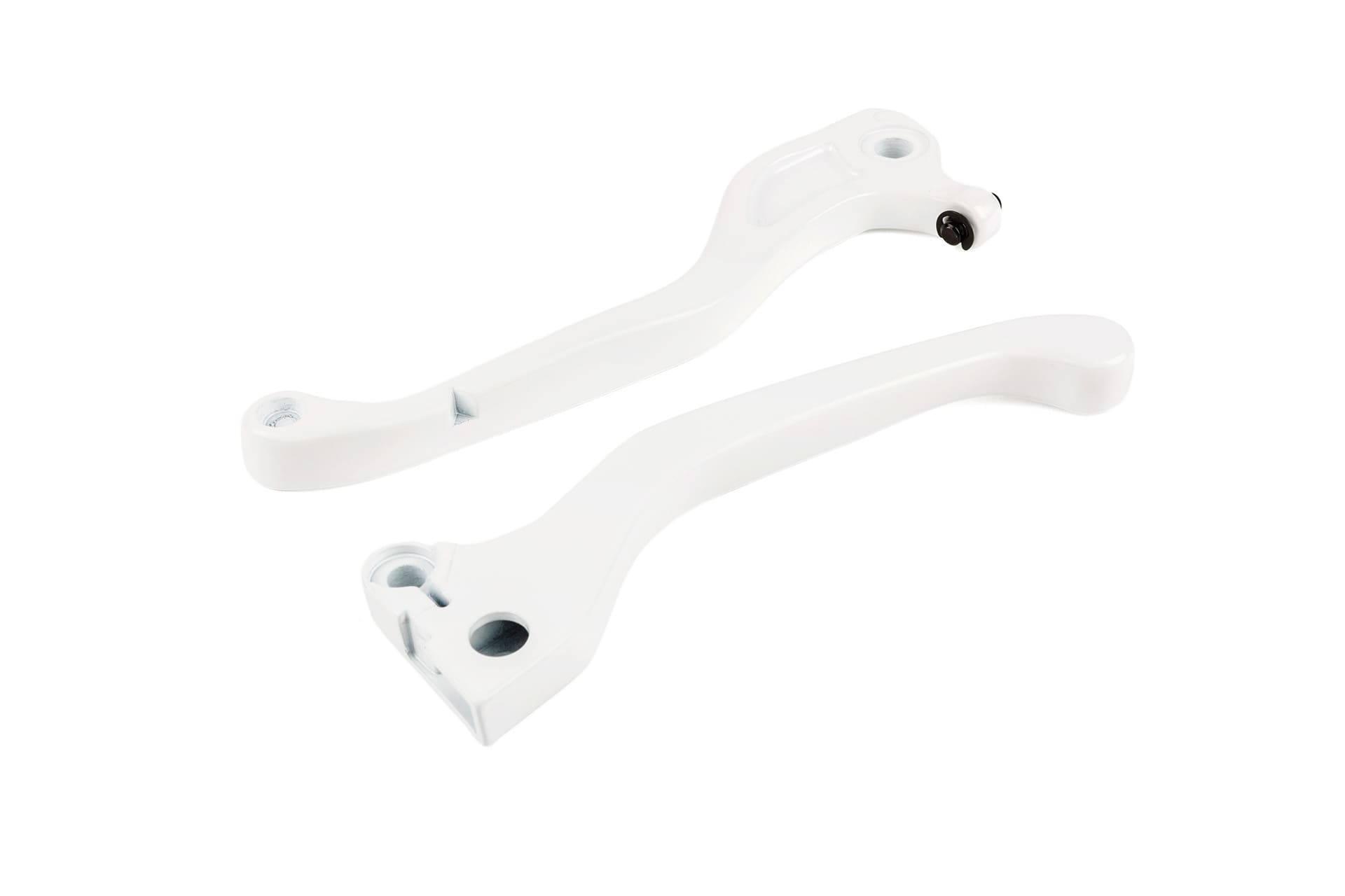 STR-590.11/WH Brake Lever Set x2 white MBK Booster Spirit up to 2004