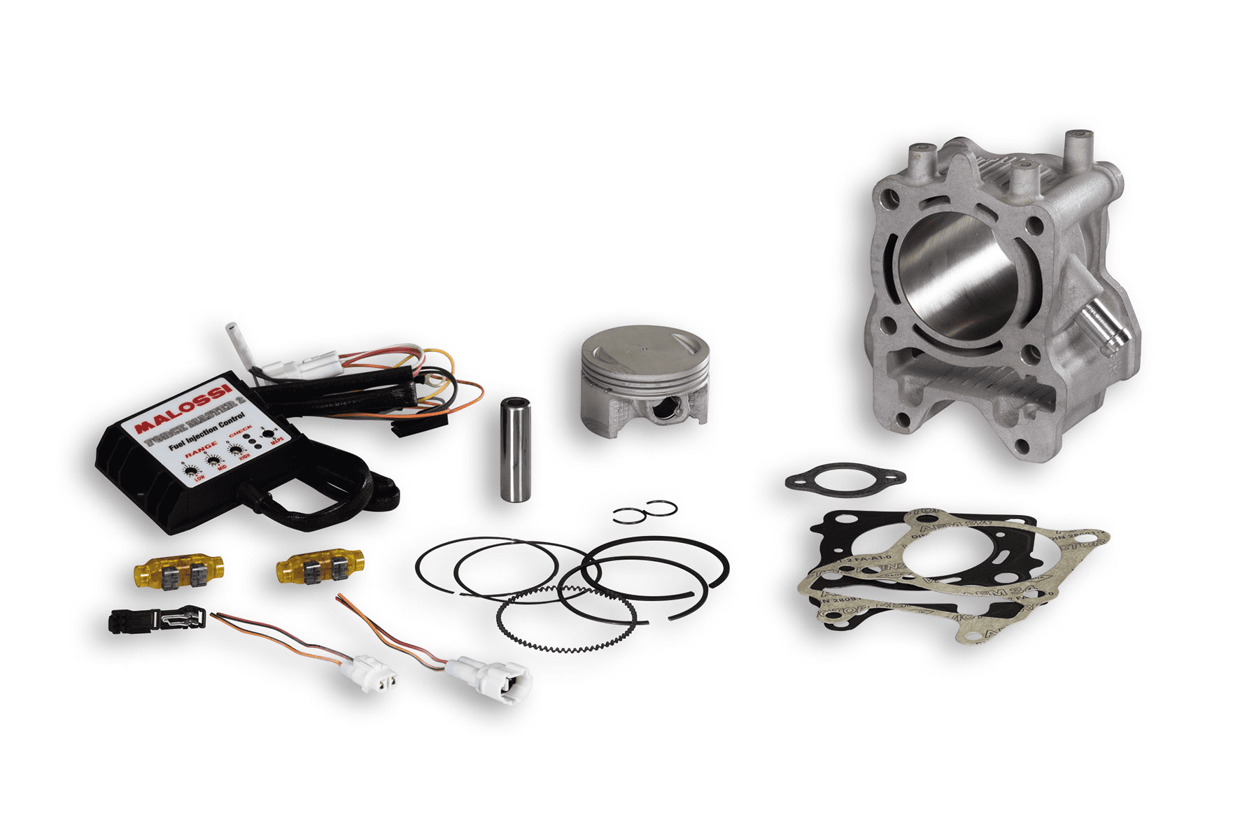 3117560 Malossi cylinder kit d.61 Honda PCX 150 ie 4t lc euro 3 2014-&gt; (kf19e) sp.14 aluminium h2o