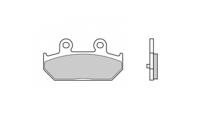 PASTIGLIE FRENO POSTERIORE BREMBO SUZUKI BURGMAN