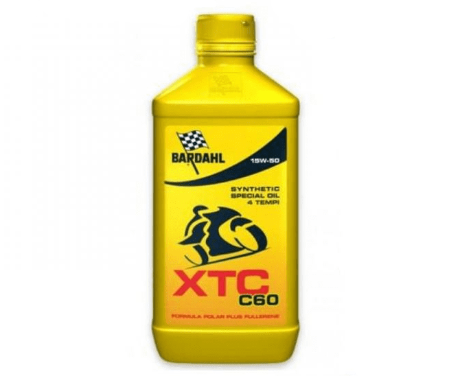 324141 1 litro olio bardahl xtc c60 15w50 lubrificante per moto 4t 1lt