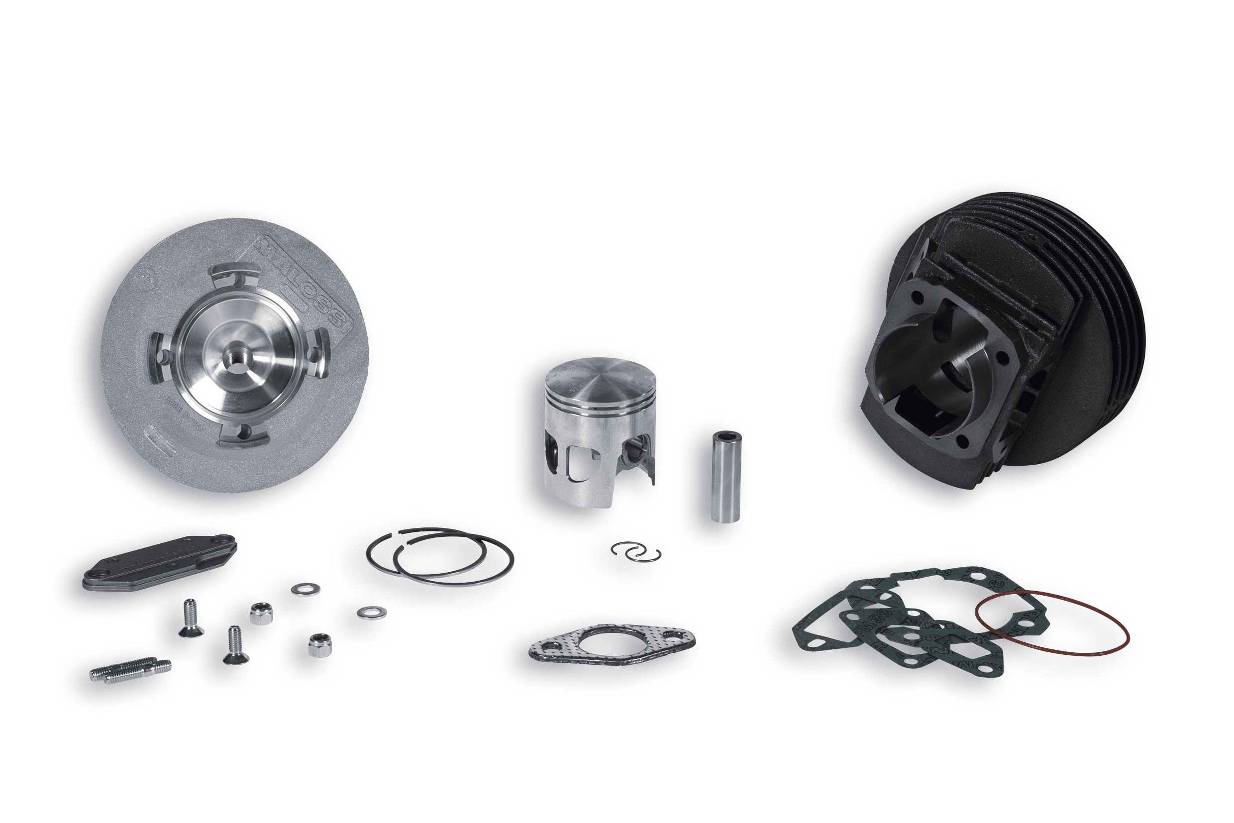 3117681 Malossi 132cc cylinder kit d.57.5 Vespa ET3 Primavera 125 2t cast iron sp.15