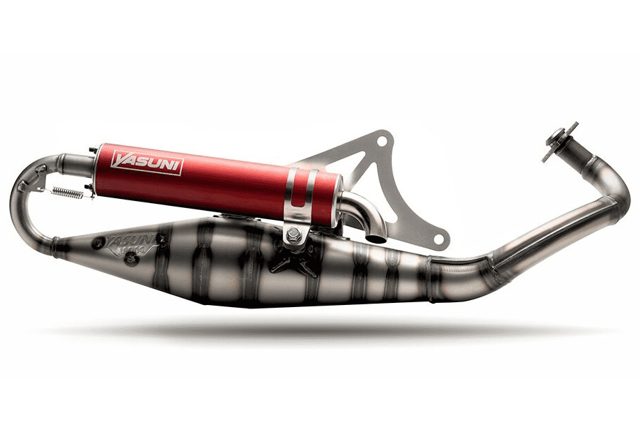 tub317-3r muffler yasuni c10 red piaggio gilera approved