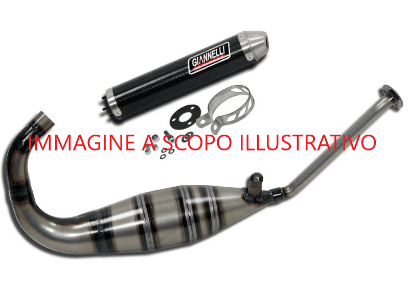 34092hf marmitta giannelli vent derapage 50 rr 2019-2020 (senza silenziatore)