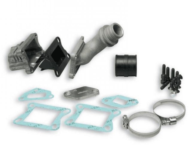 204626 kit collettore aspirazione malossi vespa special 50 lamellare al cilindro phbl 25