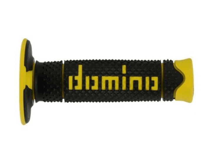 a26041c4740a7-0 universal black/yellow domino grips for motocross off road