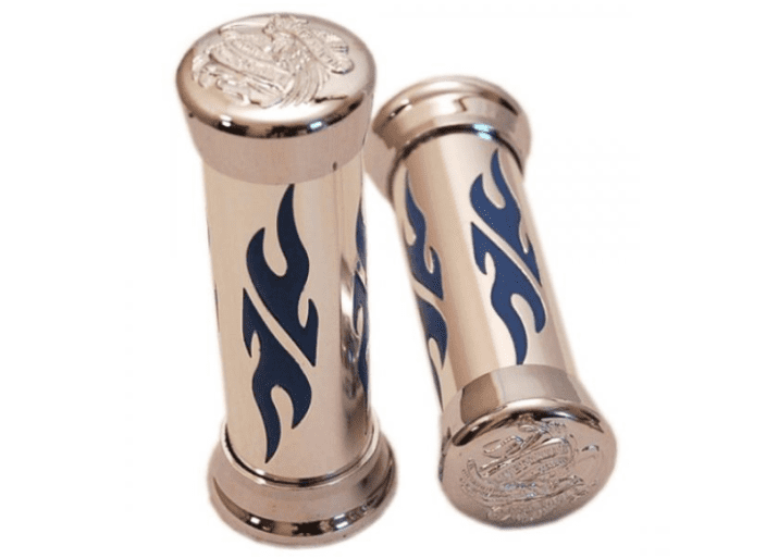 77344059c pair. black eagle chrome/blue grips