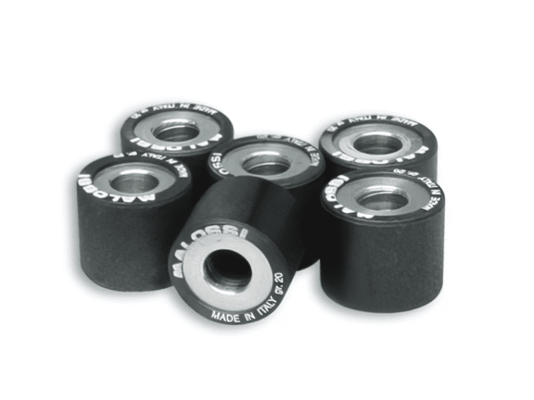 M6613968.A0 Variator rollers (x6) Malossi 25x22mm - 20g