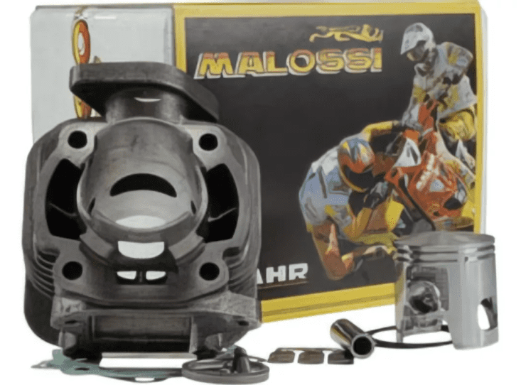 M318091 Malossi 70cc Sport Grey Cast Iron Cylinder Kit Sniper / Heroism / MXer 2T AC