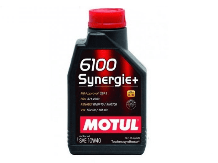 108646 1 litro olio motul 6100 synergie 10w40 100% sintetico per motori 4t