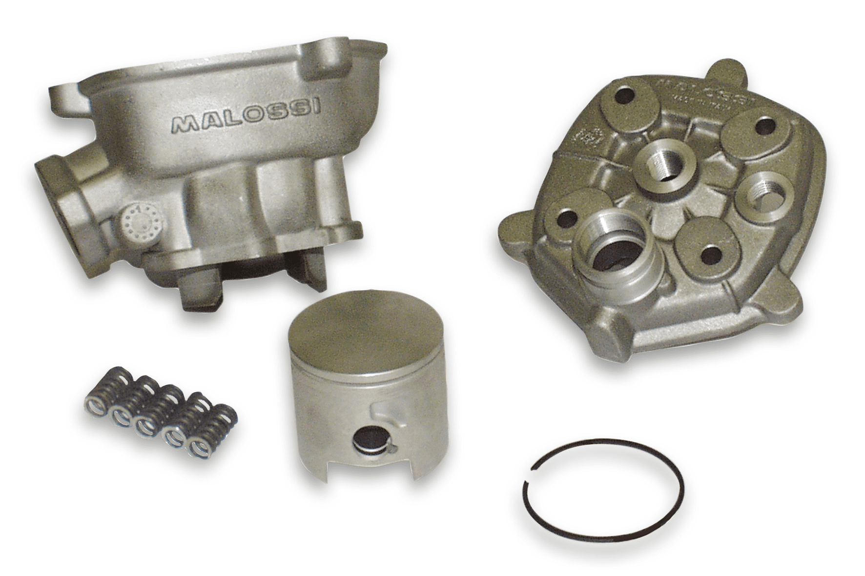 3111985 Malossi 80cc d.50 cylinder kit Derbi GPR Nude 50 2T LC &lt;-2005 (ebs050) aluminium h2o -