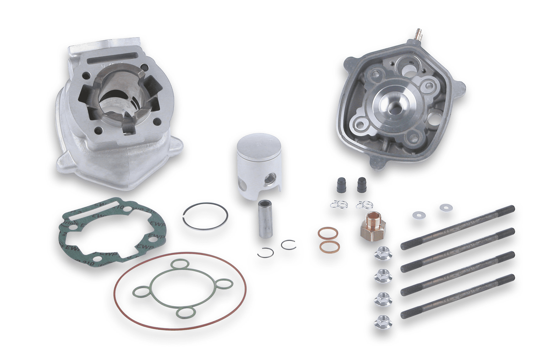 3112977 Malossi 50cc cylinder kit d.39.88 Aprilia rx factory 50 2t lc euro 4 2018-&gt; (d50b0) h2o aluminium sp.12