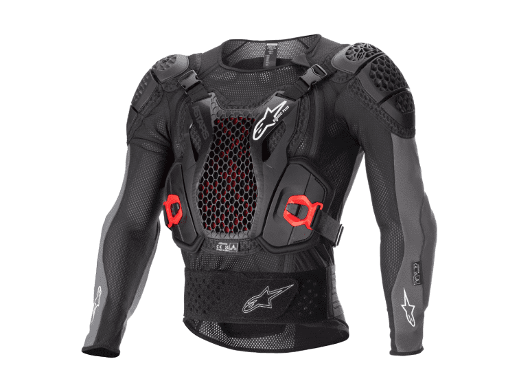 ALP27011170 Giacca prottetiva Alpinestars Bionic PLUS V2 nero/rosso 2XL