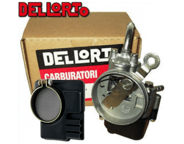 02044+100602970 carburatore + filtro aria dellorto sha 13 13 piaggio ciao