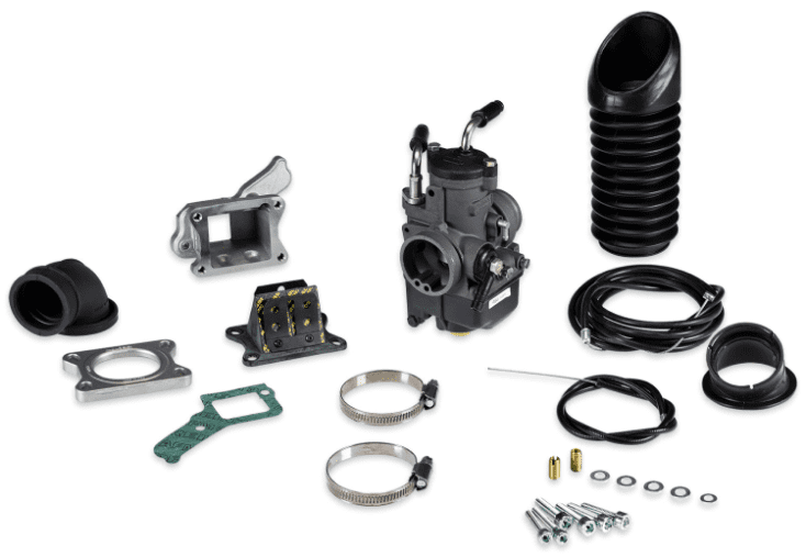 1615895 kit carburatore malossi phbh 30 b vespa px 125 2t euro 2 (vlx2m) lamellare al carter -