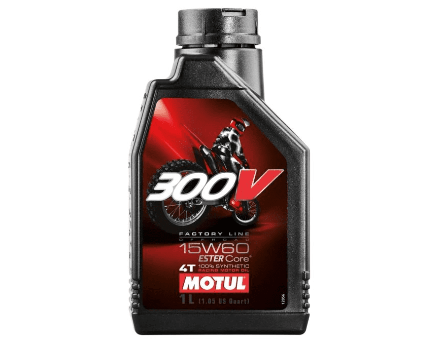 104137 1 litro olio motul 300v factory line off road 15w60 100% sintetico per motori 4t