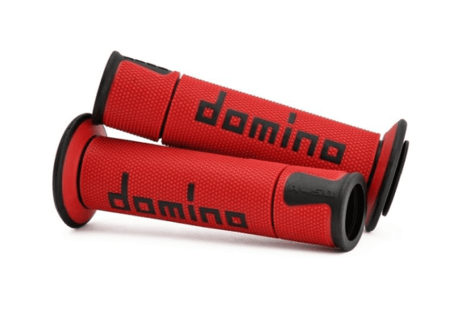 a45041c4042b7-0 coppia manopole domino rosso/nero road-racing