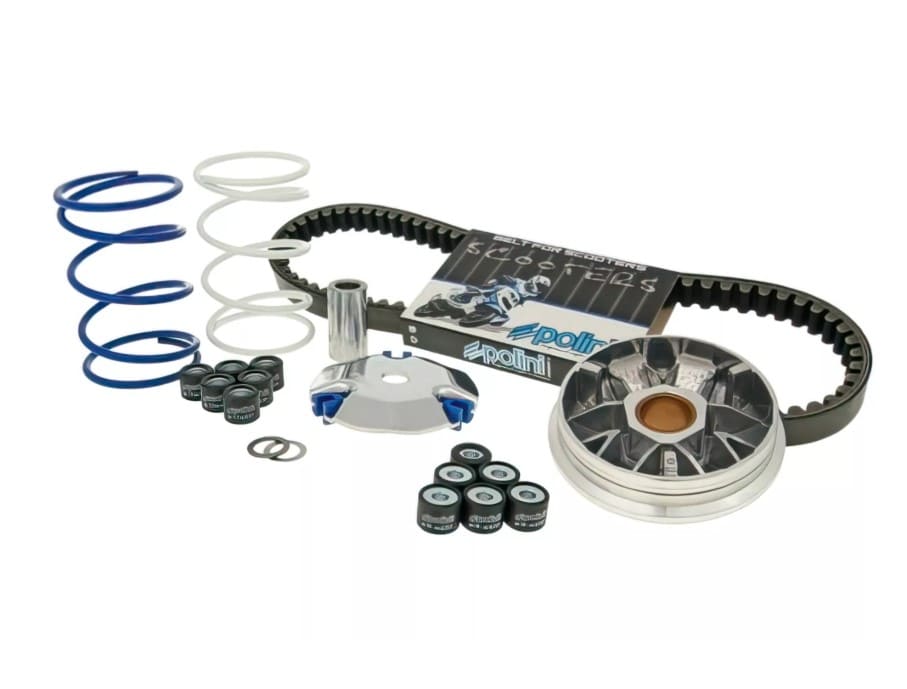 U241.510.2 Kit Variatore Hi-Speed Polini, Peugeot (Variatore, Cinghia, Molle di Contrasto, Rulli Variatore)