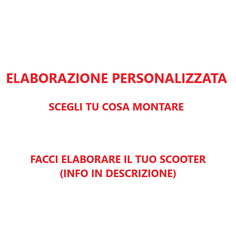 KIT ELABORAZIONE PERSONALIZZATO BLOCCO MOTORE (LAVORAZIONE)