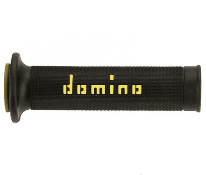 a01041c4740b7-0 pair of black/yellow domino road grips