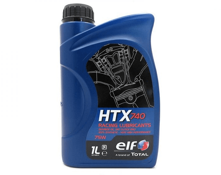 214024 1 litro olio elf htx 740 2t 75w 100% sintetico