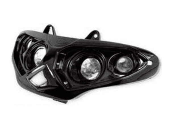 Maschera Faro a 4 Fari ODF Runner nero