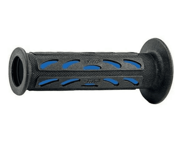 405402595 coppia manopole progrip 724-oe-150 strada, blu/nero, double density, con foro