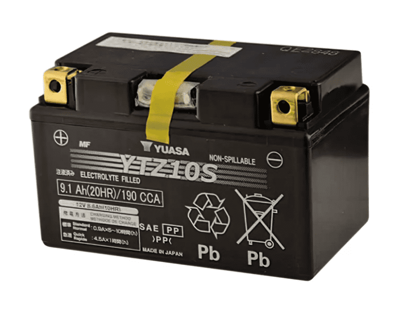 YUA36171 Yuasa YTZ10S WET MF Maintenance Free Battery - Ready to Install