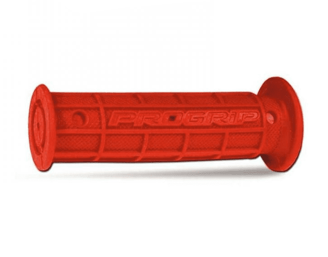 405401965 coppia manopole progrip 726-107 atv, rosso, single density, senza foro