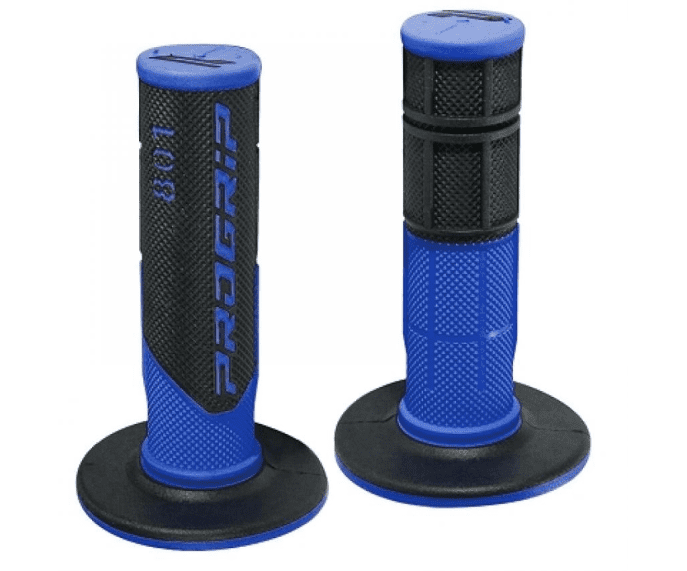 344114b coppia manopole pro grip 801 black / blue