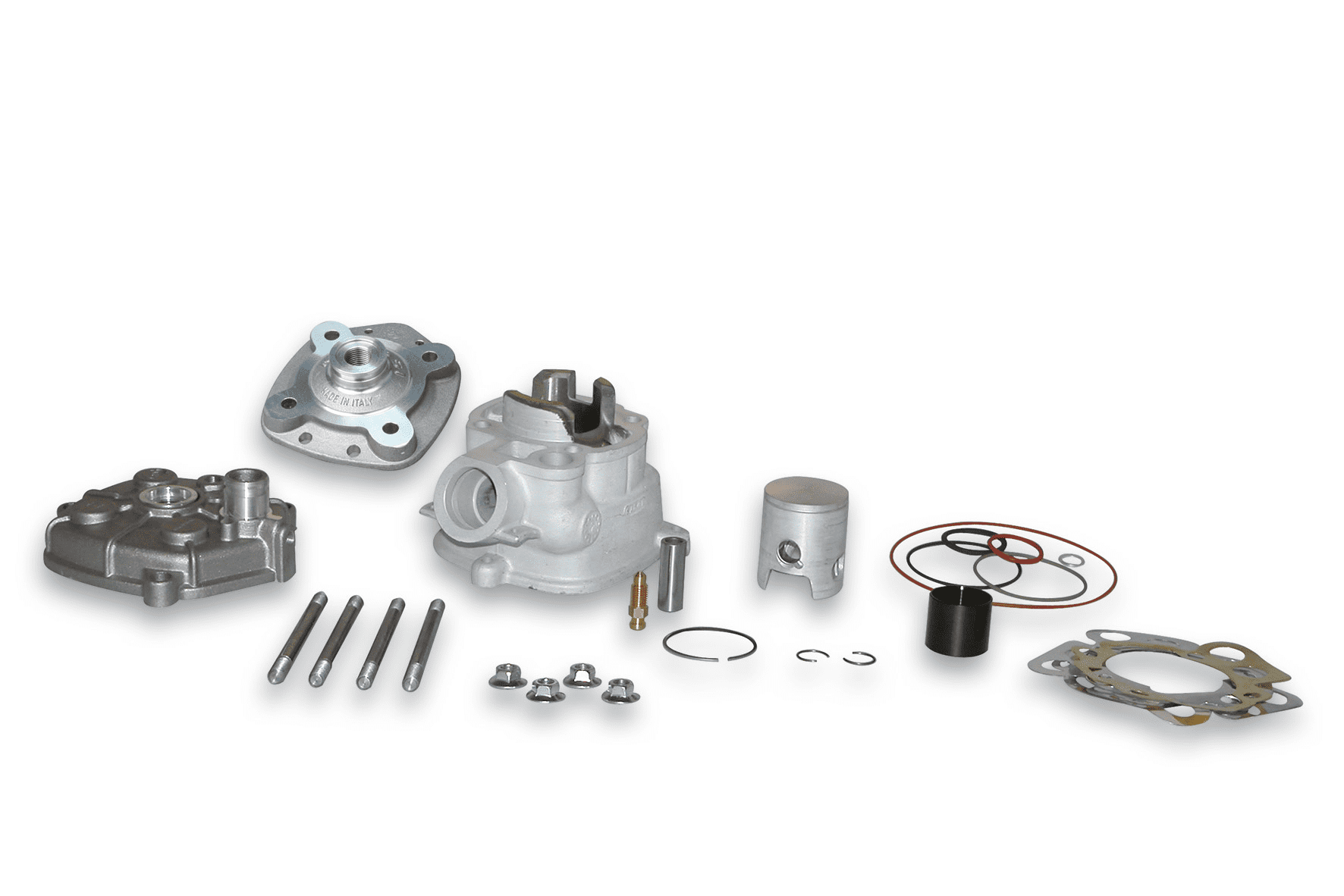 3112381 Malossi 50cc cylinder kit d.40.3 Aprilia RS 50 2T LC (Minarelli AM 3 &gt; 6) aluminium H2O detachable head