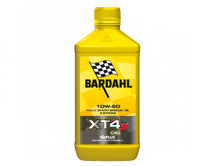 359041 1 litro olio bardahl xt4-s c60 10w60 lubrificante per moto 4t 1lt