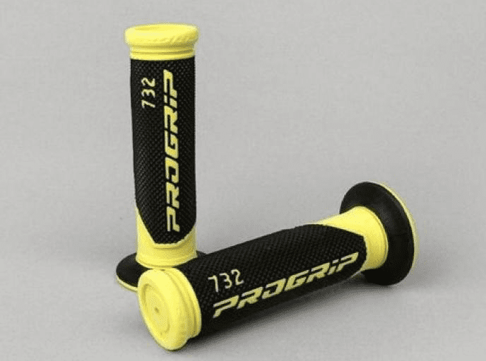 6-732 y manopole scooter progrip gialli