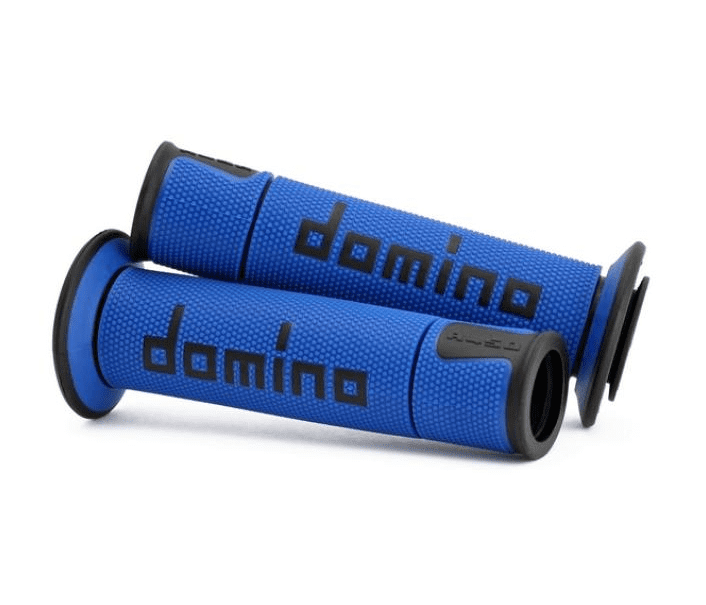 a45041c4048b7-0 coppia manopole domino blu/nero road-racing