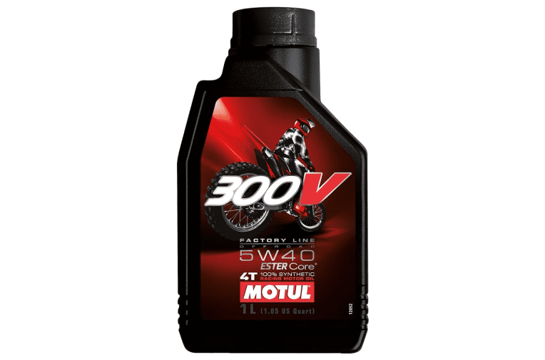 104134 1 litro olio motul 300v factory line off road 5w40 100% sintetico per motori 4t