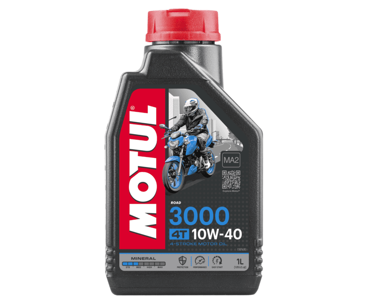 107672 1 litro olio motul 3000 4t 10w40 minerale per motori 4t