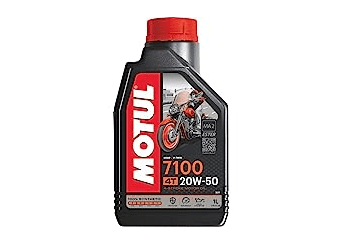 104103 1 litro olio motul 7100 4t 20w50 100% sintetico per motori 4t