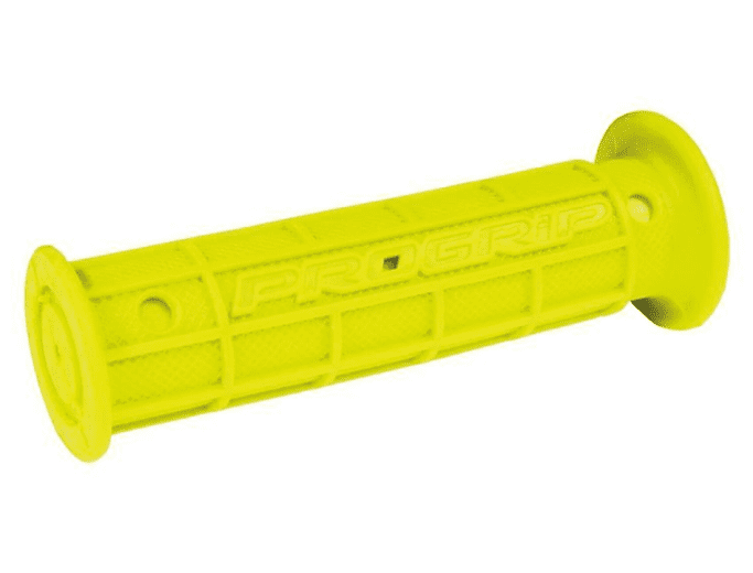 405401955 coppia manopole progrip 726-105 atv, giallo, single density, senza foro