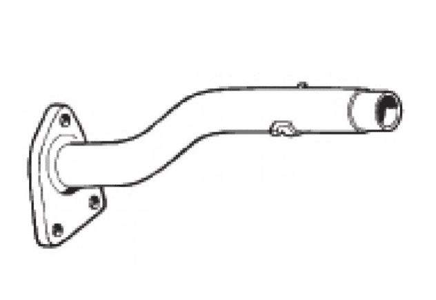 1199598 collettore aspirazione olympia -vespa pk50-pk50s-flangia a tre fori-carburatore 16/10