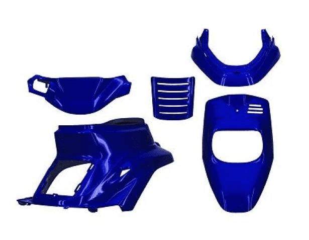 366200 kit carene 5 pezzi carena spirit blu metallizzato